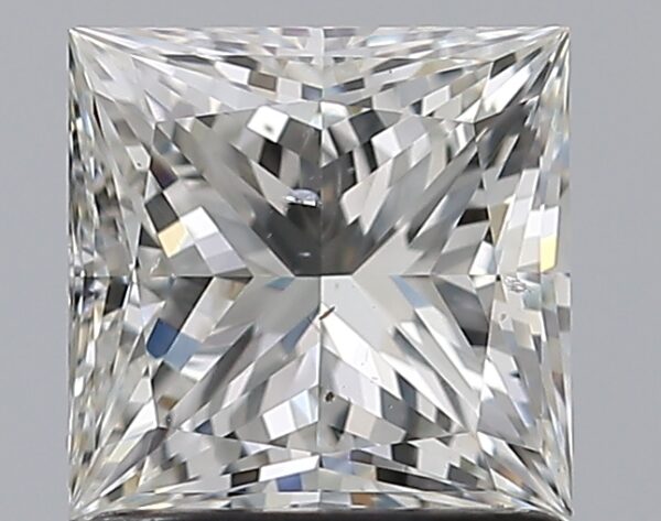 1.2 carat, H colour, SI1 clarity, Princess shape, Natural Diamond.