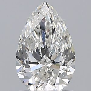 1.01 carat, G colour, SI2 clarity, Pear shape, Natural Diamond.