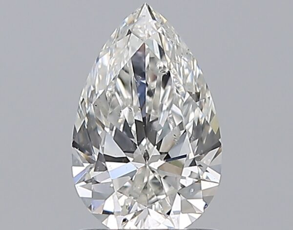 1.01 carat, G colour, SI2 clarity, Pear shape, Natural Diamond.