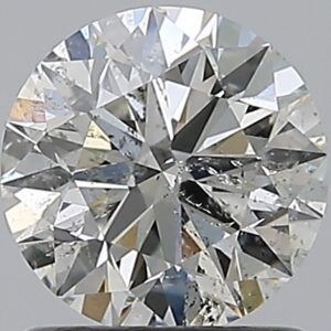 1 carat, G colour, SI2 clarity, Round shape, Natural Diamond.