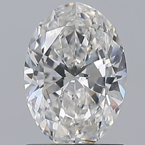 1.2 carat, F colour, SI1 clarity, Oval shape, Natural Diamond.