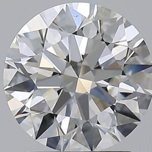 2 carat, G colour, VS2 clarity, Round shape, Natural Diamond.