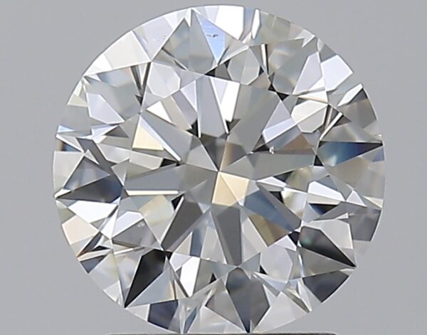2 carat, G colour, VS2 clarity, Round shape, Natural Diamond.