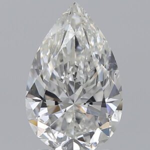 2 carat, G colour, SI2 clarity, Pear shape, Natural Diamond.