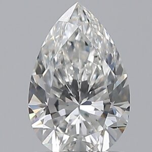 1 carat, F colour, VS2 clarity, Pear shape, Natural Diamond.