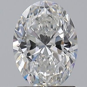 1.2 carat, F colour, SI1 clarity, Oval shape, Natural Diamond.