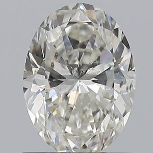 0.96 carat, G colour, SI2 clarity, Oval shape, Natural Diamond.