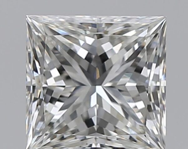 1.01 carat, H colour, VS1 clarity, Princess shape, Natural Diamond.