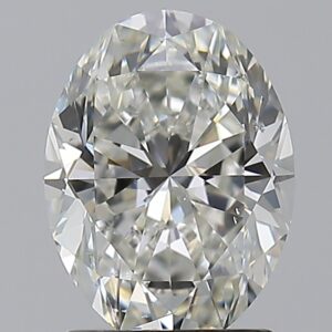 2.01 carat, H colour, SI1 clarity, Oval shape, Natural Diamond.