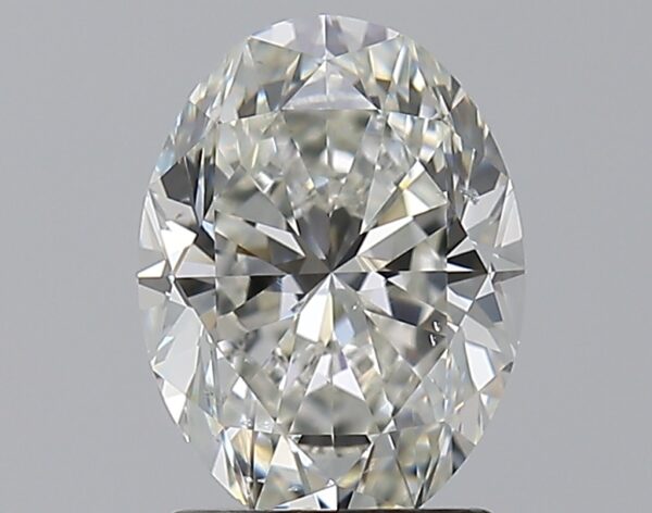 2.01 carat, H colour, SI1 clarity, Oval shape, Natural Diamond.