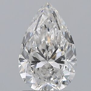 1.51 carat, E colour, SI2 clarity, Pear shape, Natural Diamond.