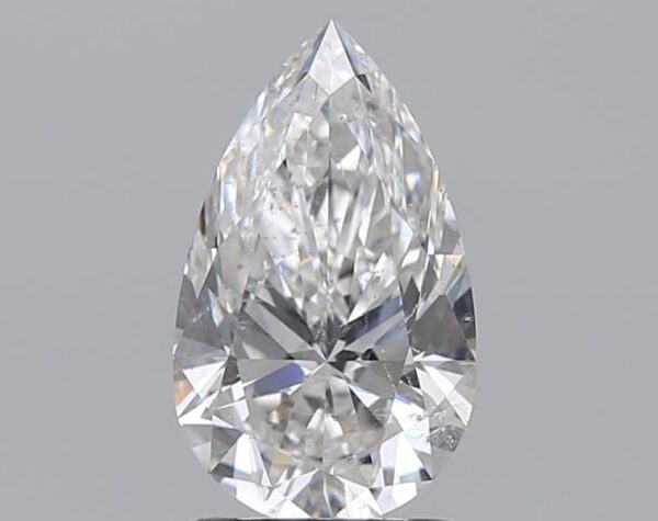 1.51 carat, G colour, SI2 clarity, Pear shape, Natural Diamond.