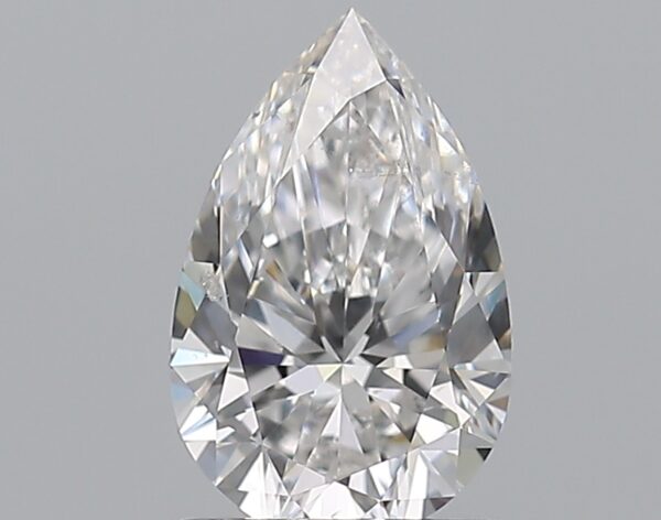 1.01 carat, E colour, SI1 clarity, Pear shape, Natural Diamond.