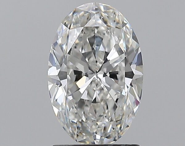 1.7 carat, F colour, VS2 clarity, Oval shape, Natural Diamond.