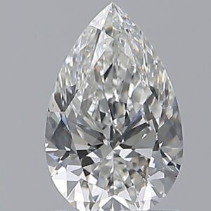 1.01 carat, F colour, VS2 clarity, Pear shape, Natural Diamond.