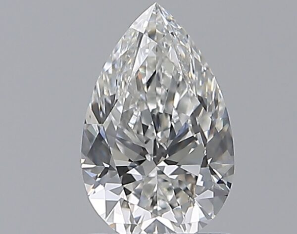 1.01 carat, F colour, VS2 clarity, Pear shape, Natural Diamond.