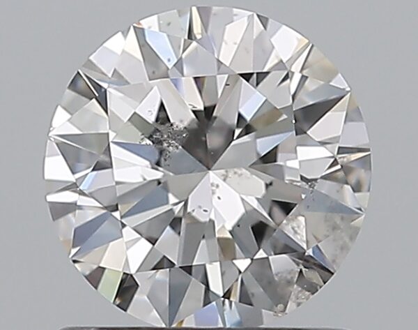 0.96 carat, F colour, SI2 clarity, Round shape, Natural Diamond.
