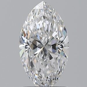 1.23 carat, D colour, VS1 clarity, Marquise shape, Natural Diamond.