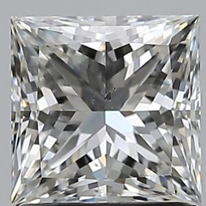 1.5 carat, H colour, SI1 clarity, Princess shape, Natural Diamond.