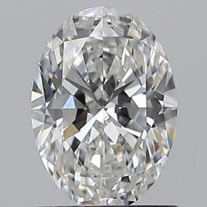 1.03 carat, F colour, SI1 clarity, Oval shape, Natural Diamond.