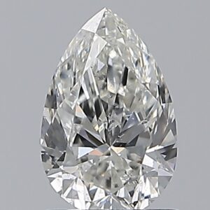 1.01 carat, G colour, SI2 clarity, Pear shape, Natural Diamond.