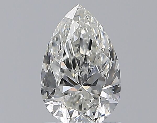 1.01 carat, G colour, SI2 clarity, Pear shape, Natural Diamond.