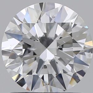 1.01 carat, E colour, SI1 clarity, Round shape, Natural Diamond.
