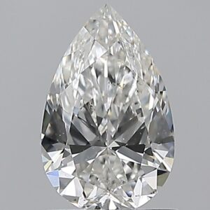 1.01 carat, G colour, SI2 clarity, Pear shape, Natural Diamond.