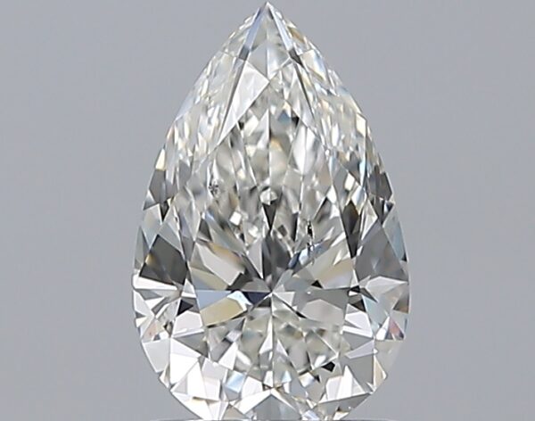 1.03 carat, H colour, SI2 clarity, Pear shape, Natural Diamond.