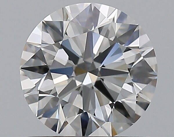 0.96 carat, E colour, IF clarity, Round shape, Natural Diamond.