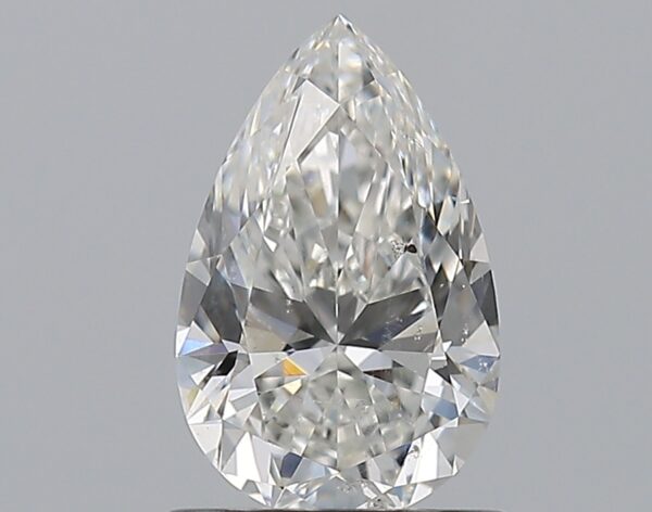 1.01 carat, G colour, SI2 clarity, Pear shape, Natural Diamond.