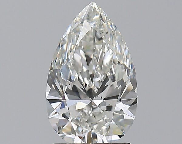 1.51 carat, H colour, SI1 clarity, Pear shape, Natural Diamond.
