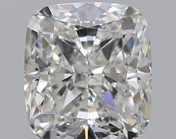 1.01 carat, H colour, VS1 clarity, Cushion shape, Natural Diamond.