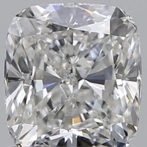 1.01 carat, G colour, SI1 clarity, Cushion shape, Natural Diamond.
