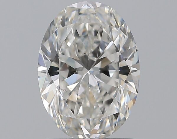 1.2 carat, F colour, SI1 clarity, Oval shape, Natural Diamond.