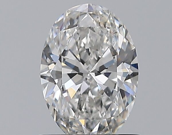 1.01 carat, F colour, SI1 clarity, Oval shape, Natural Diamond.