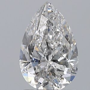 1.51 carat, E colour, SI2 clarity, Pear shape, Natural Diamond.