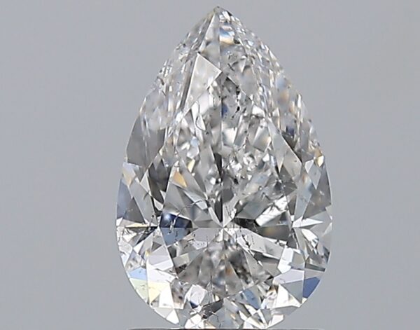 1.51 carat, E colour, SI2 clarity, Pear shape, Natural Diamond.