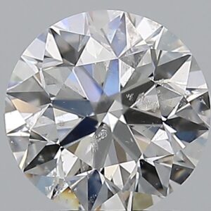 0.96 carat, E colour, SI2 clarity, Round shape, Natural Diamond.