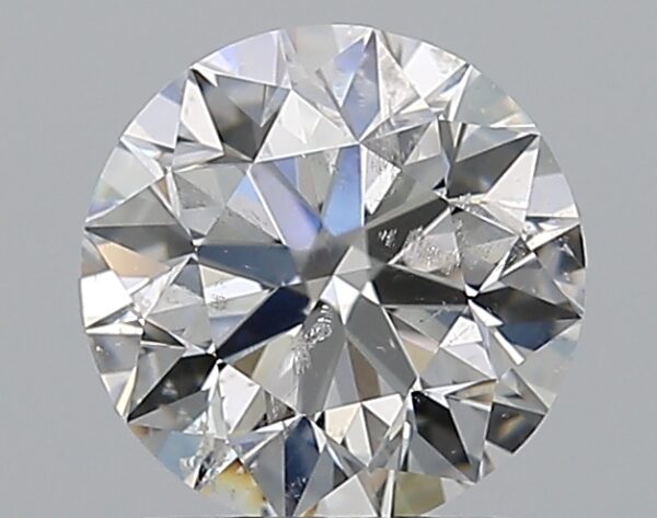 0.96 carat, E colour, SI2 clarity, Round shape, Natural Diamond.
