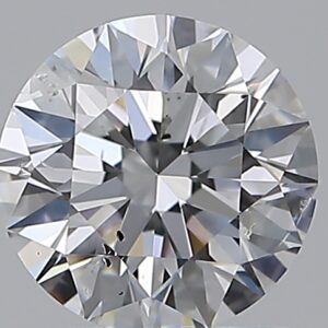 1 carat, D colour, SI2 clarity, Round shape, Natural Diamond.