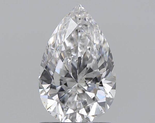 1.01 carat, E colour, SI2 clarity, Pear shape, Natural Diamond.