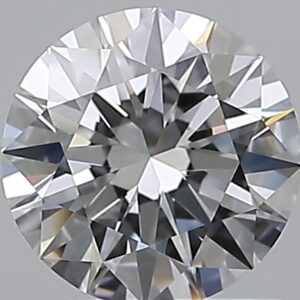 1.01 carat, D colour, VVS1 clarity, Round shape, Natural Diamond.
