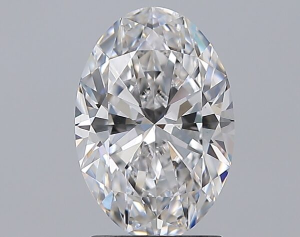 2.01 carat, E colour, VS2 clarity, Oval shape, Natural Diamond.