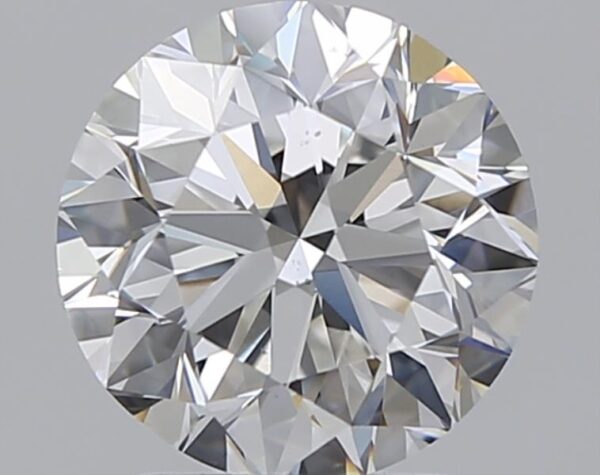 2 carat, F colour, VS2 clarity, Round shape, Natural Diamond.