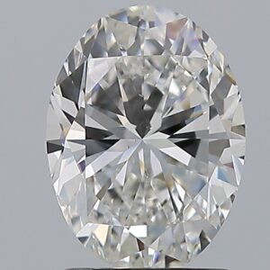 2.01 carat, F colour, VS2 clarity, Oval shape, Natural Diamond.