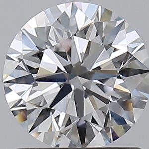 1.03 carat, D colour, VVS1 clarity, Round shape, Natural Diamond.