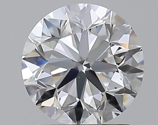 1.5 carat, D colour, VS1 clarity, Round shape, Natural Diamond.
