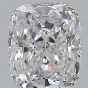 1.03 carat, D colour, IF clarity, Cushion shape, Natural Diamond.