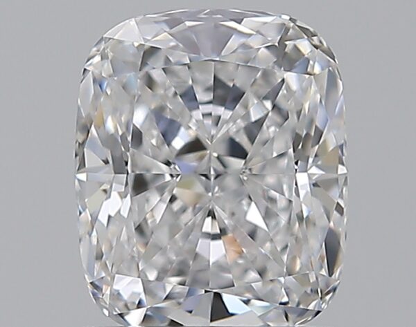 1.03 carat, D colour, IF clarity, Cushion shape, Natural Diamond.